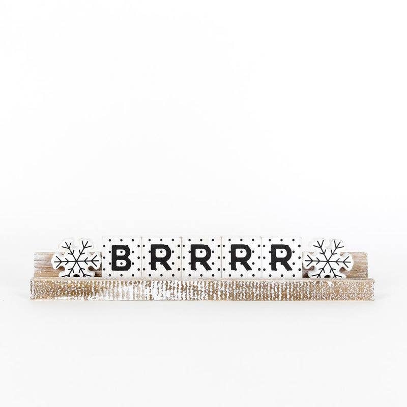BRRRR Letter Tile Ledge Kit