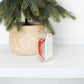 Glass Bottle CARDINAL Decor