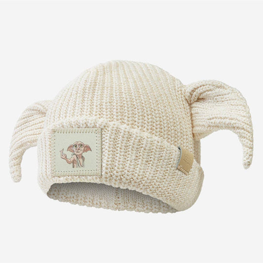 White Dobby Cuffed Beanie with Ears - Love Your Melon x Harry Potter