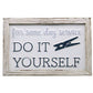 DIY Laundry Wall Sign