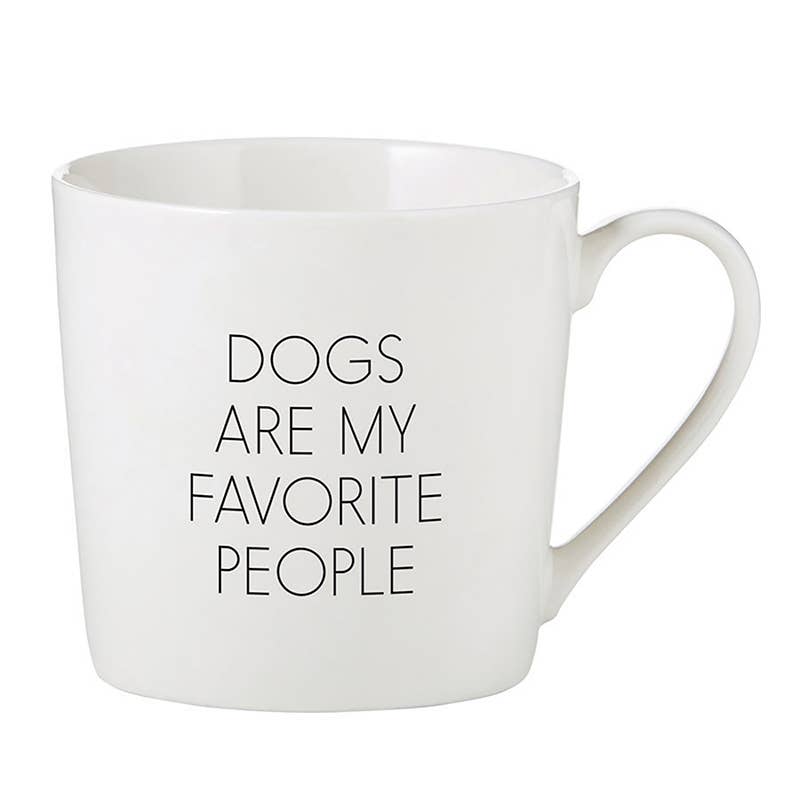 Dogs Are My Favorite People Ceramic Mug