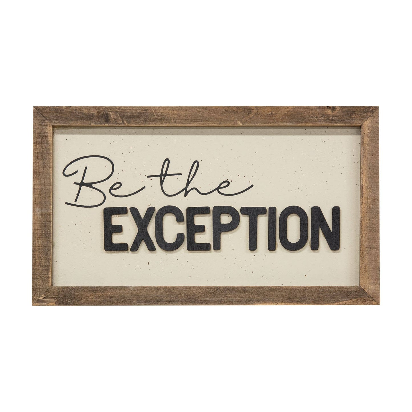 Be the Exception Frame