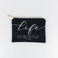 Life Canvas Clutch