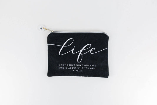 Life Canvas Clutch