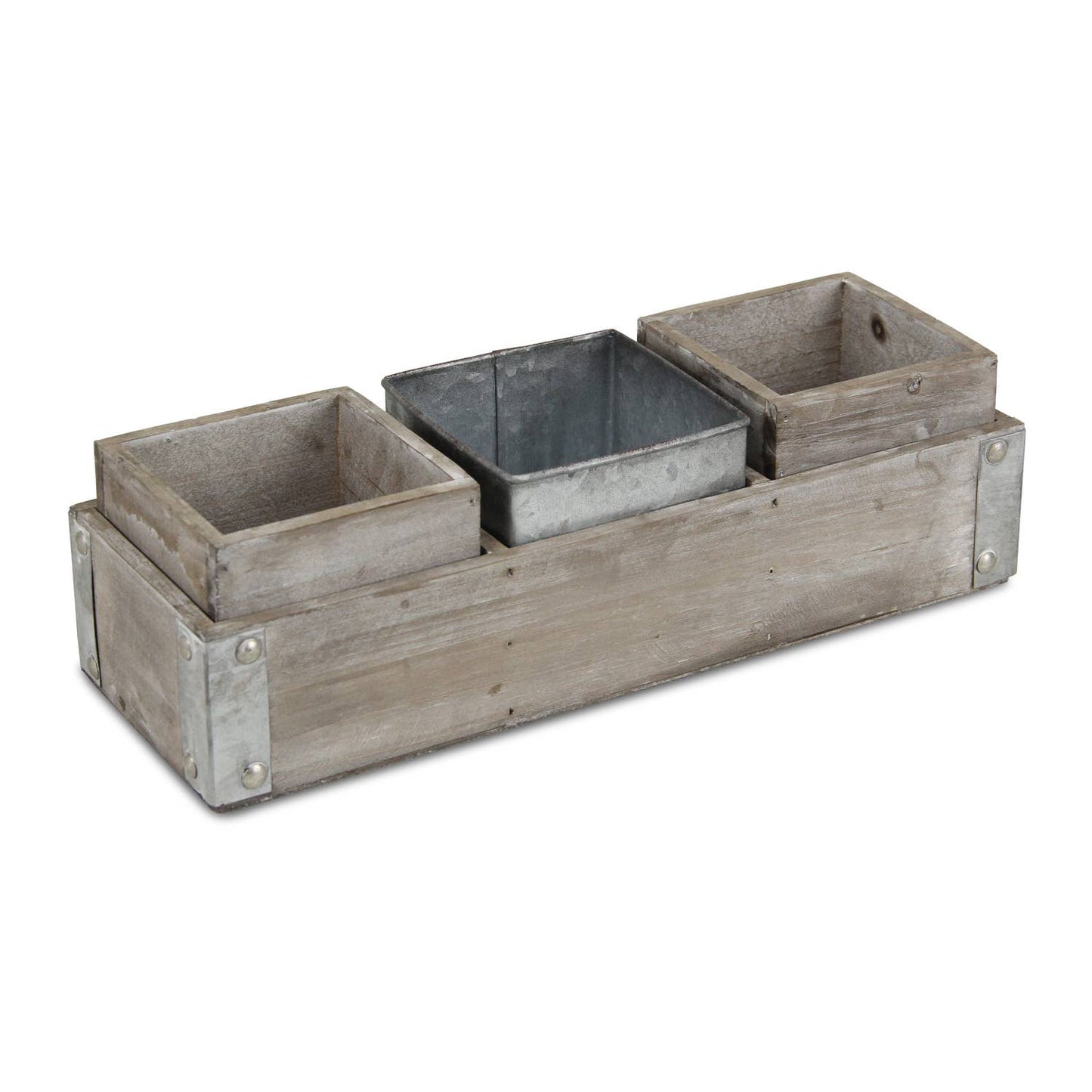 3 Compartment Rectangular Storage