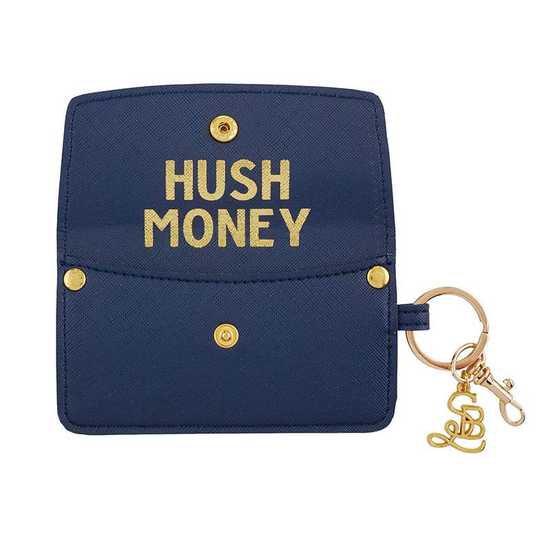 Hush Money Credit Card Pouch - Navy