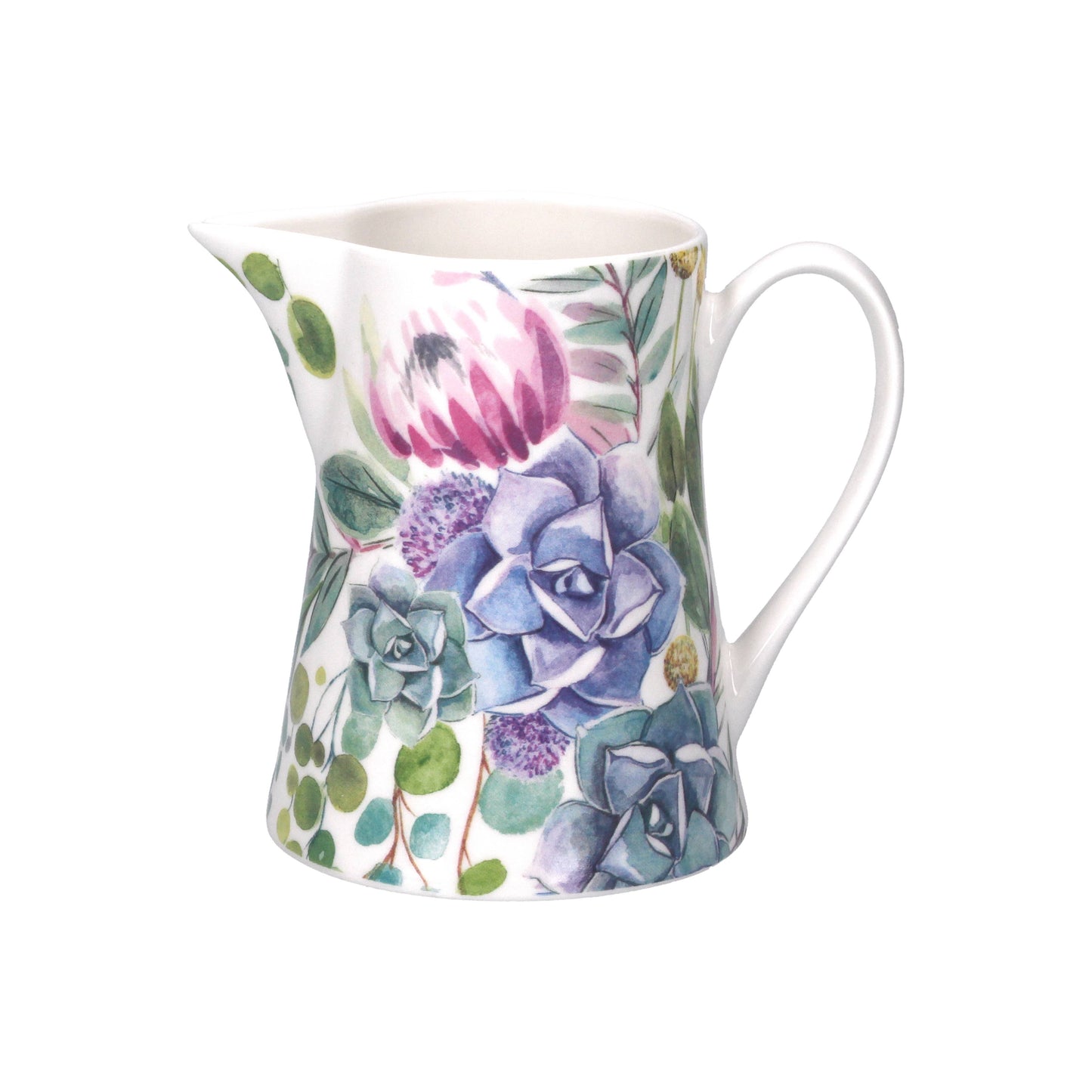 Ceramic Floral Creamer Jug