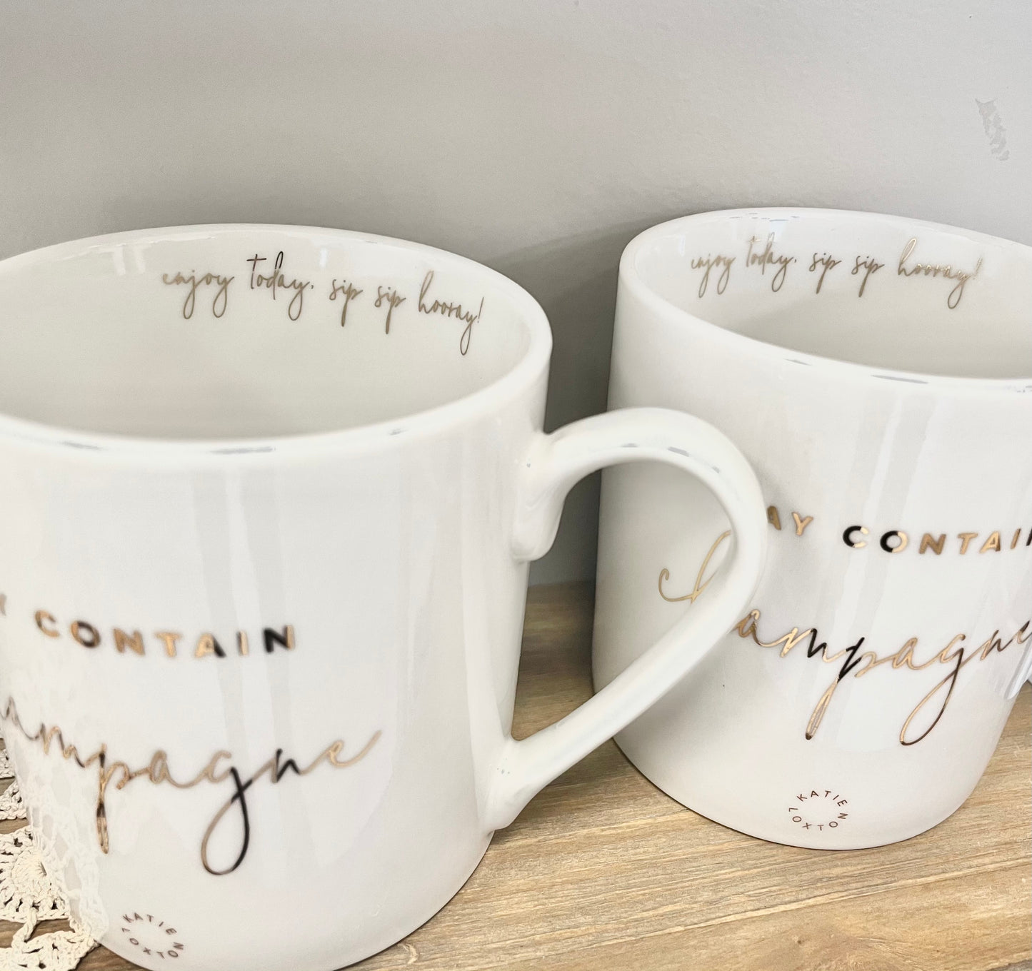 CERAMIC MUG | MAY CONTAIN CHAMPAGNE!