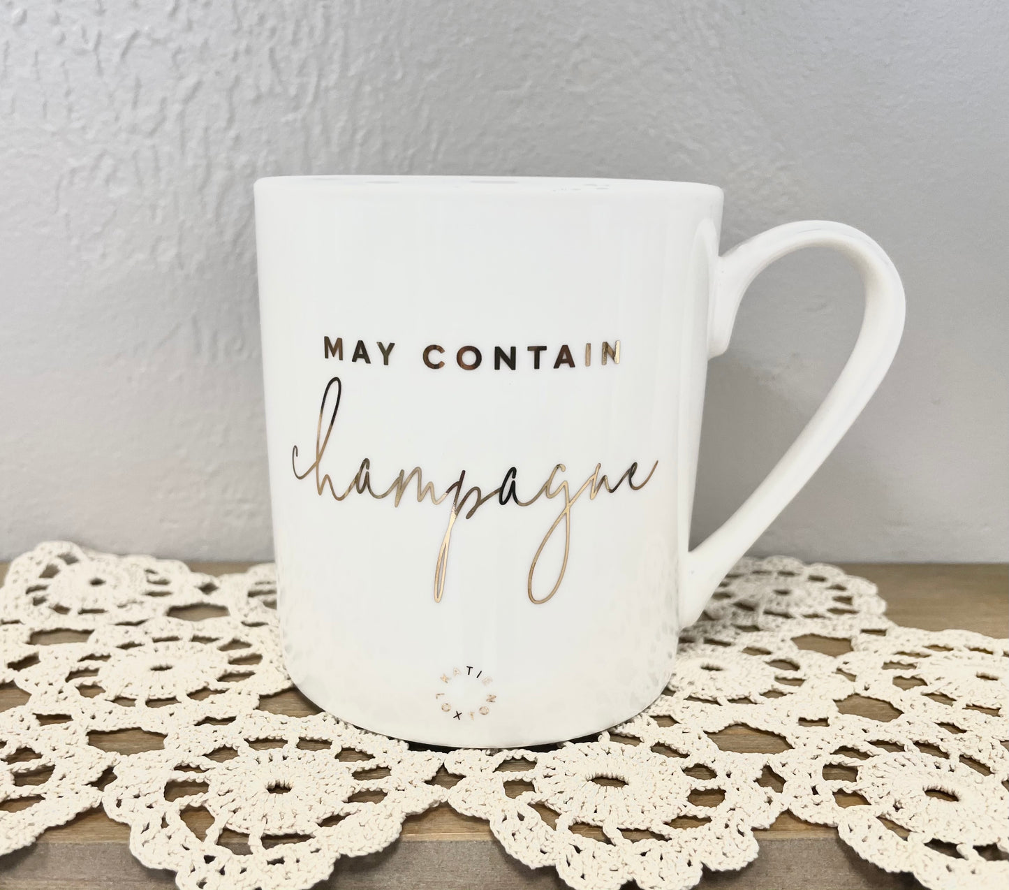 CERAMIC MUG | MAY CONTAIN CHAMPAGNE!