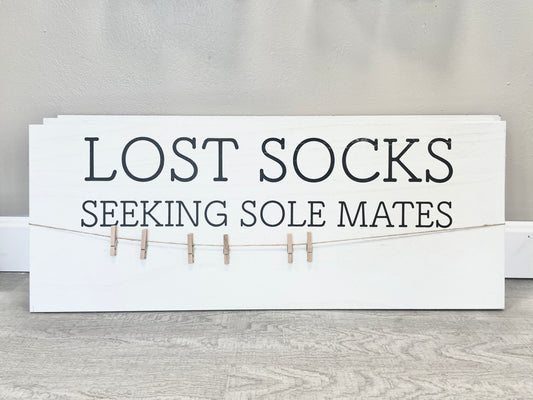 Lost Socks Sign