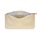 Gold Print Perfect Pouch | Choose To Shine | Metallic Gold