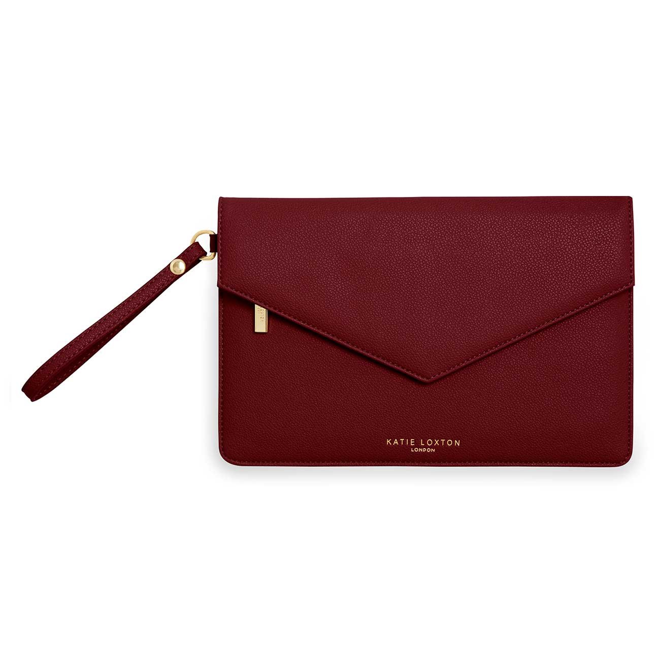 ESME ENVELOPE CLUTCH | FOLLOW YOUR HEART | BURGUNDY