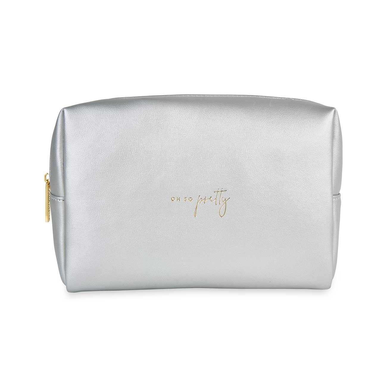 COLOR POP WASH BAG | OH SO PRETTY | SILVER