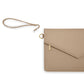 ESME ENVELOPE CLUTCH BAG | TAUPE