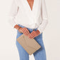 ESME ENVELOPE CLUTCH BAG | TAUPE