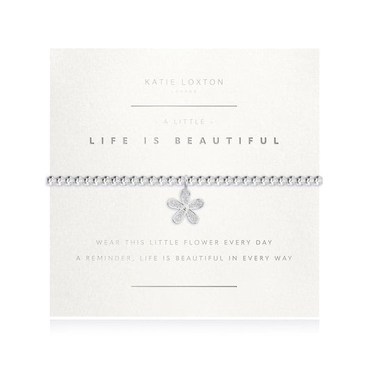 A LITTLE LIFE IS BEAUTIFUL FACETED BRACELET