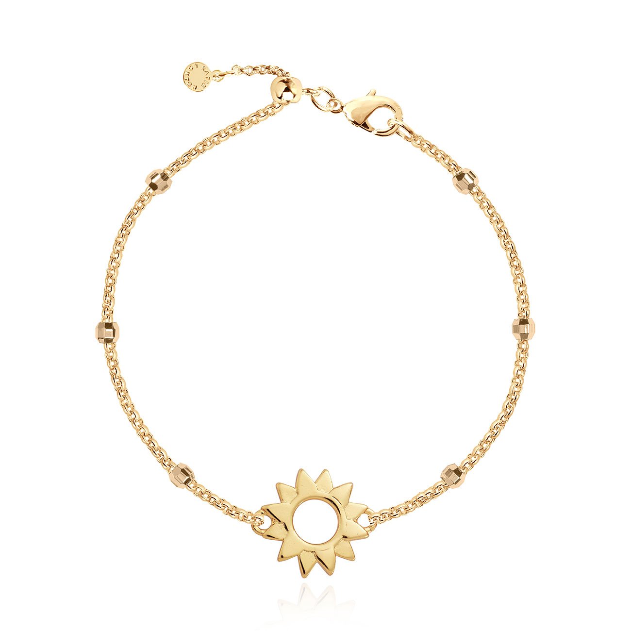 GOLD SUN ANKLET