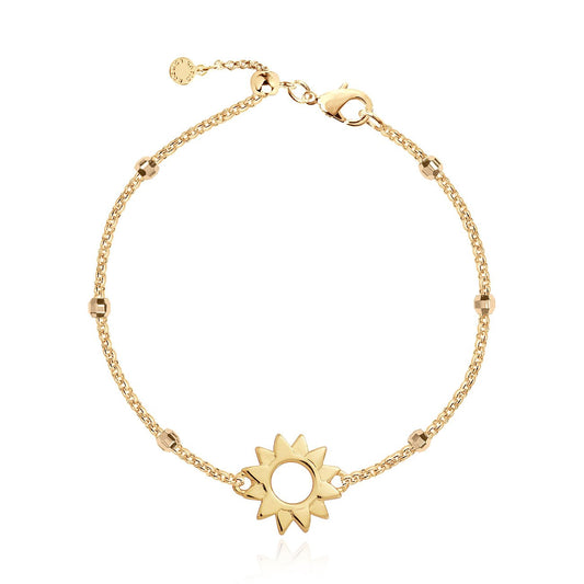 GOLD SUN ANKLET