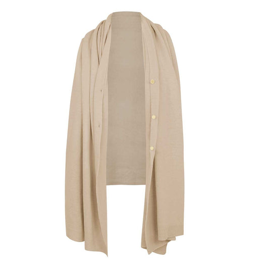 EVE MULTI WAY PONCHO | TAUPE