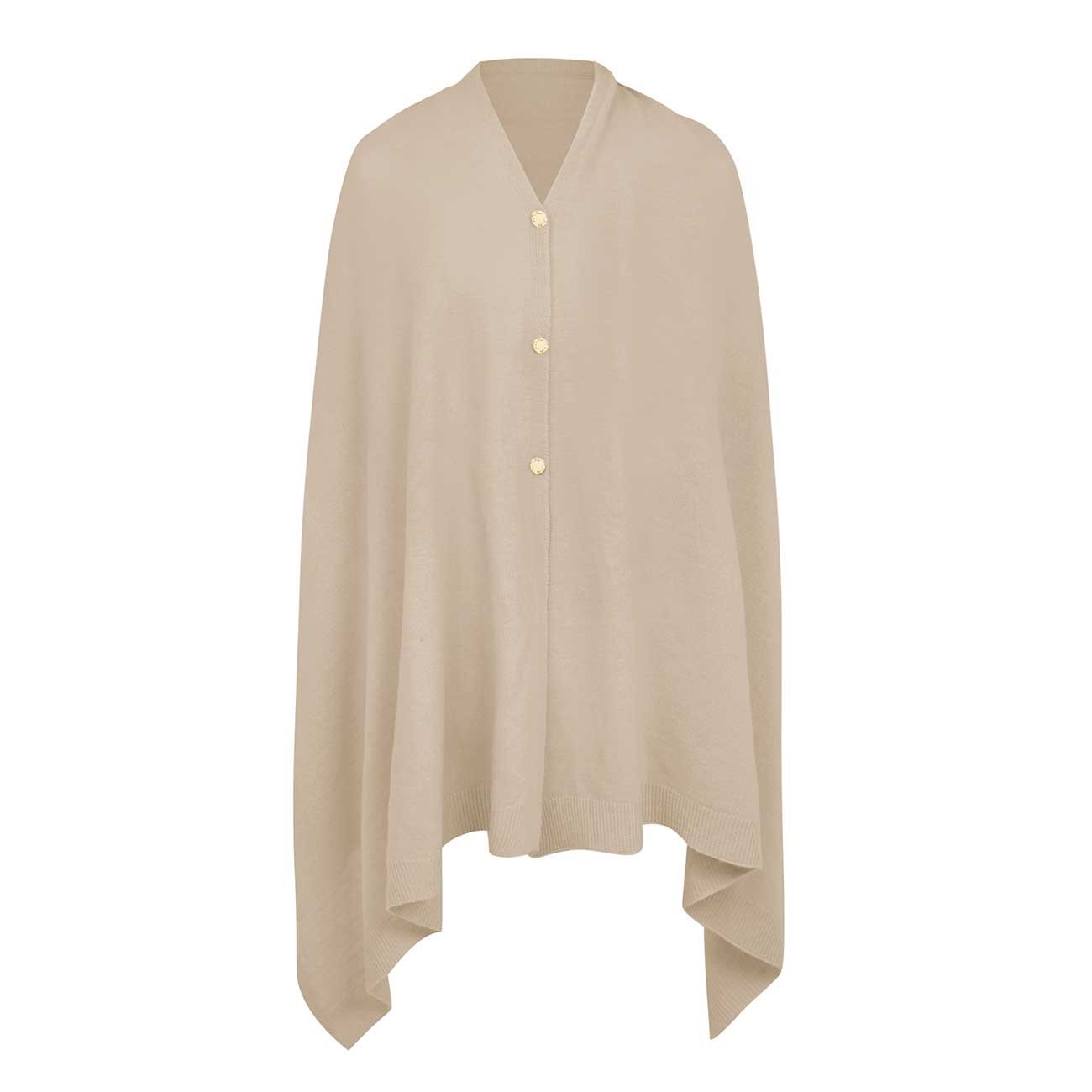 EVE MULTI WAY PONCHO | TAUPE